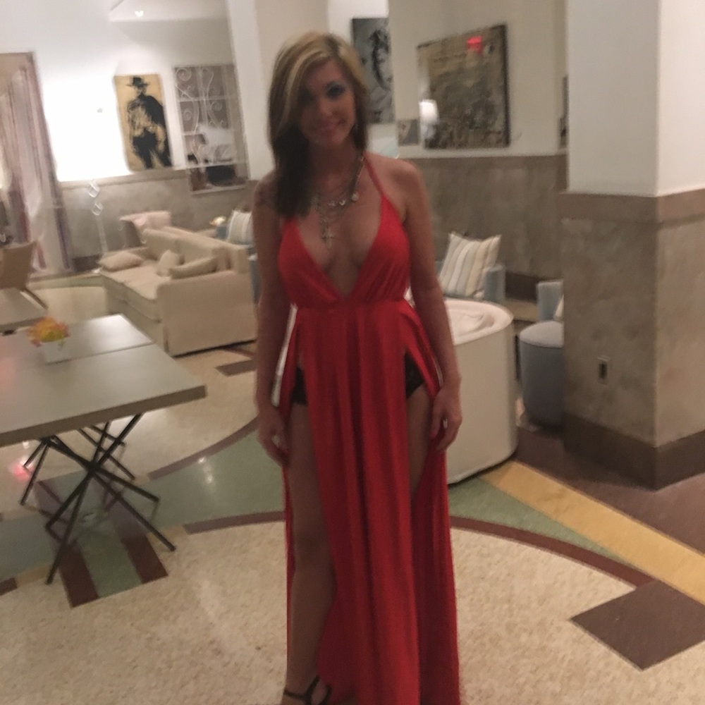 Split dress